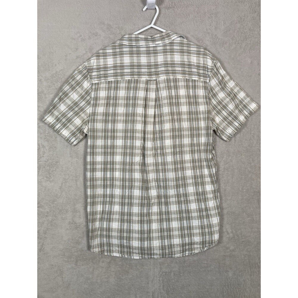 Gander Mountain Guide Series Mens White Short Sleeve Button Down Shirt Size M - Picture 5 of 5